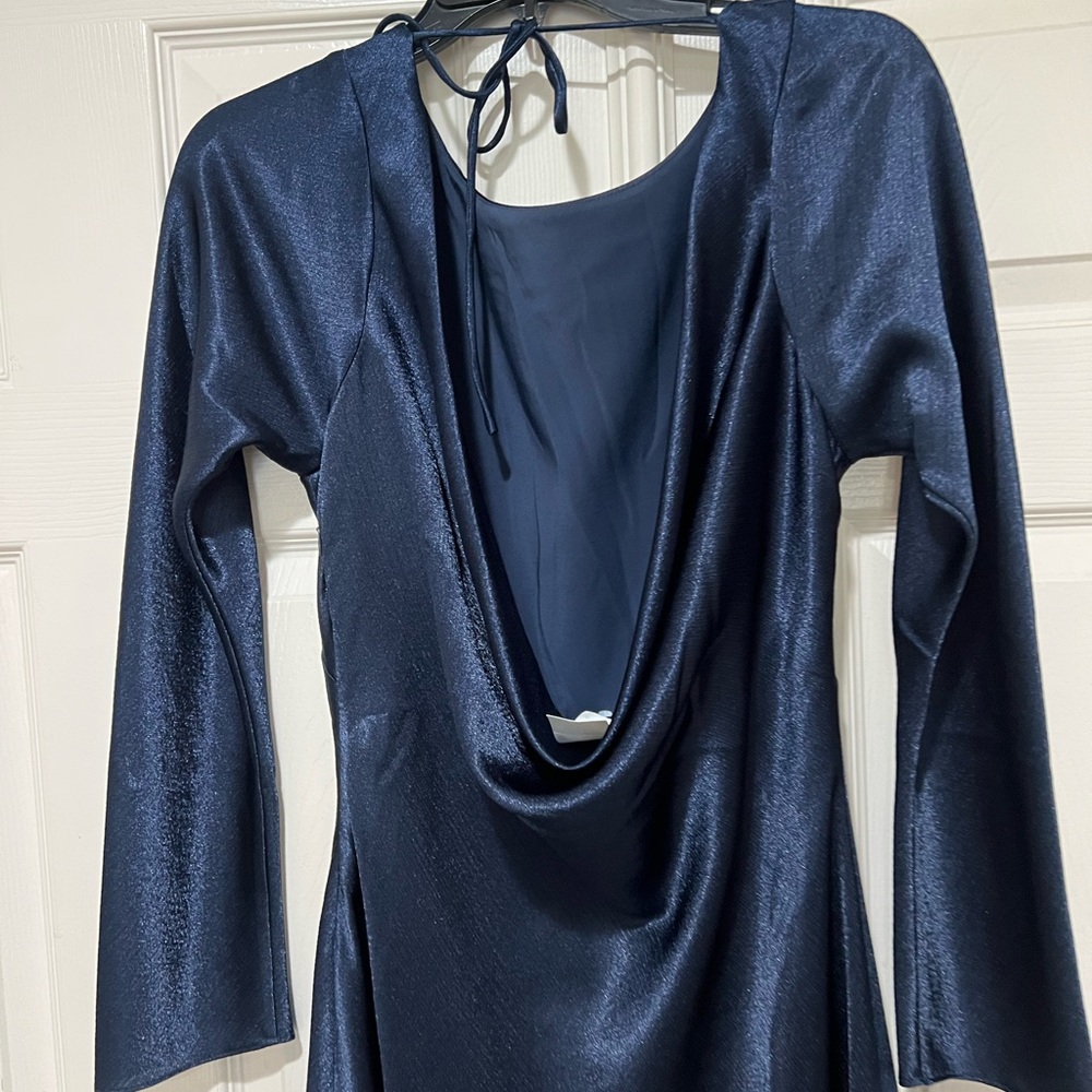 Abercrombie & Fitch Navy Mini Dress - Picture 13 of 16